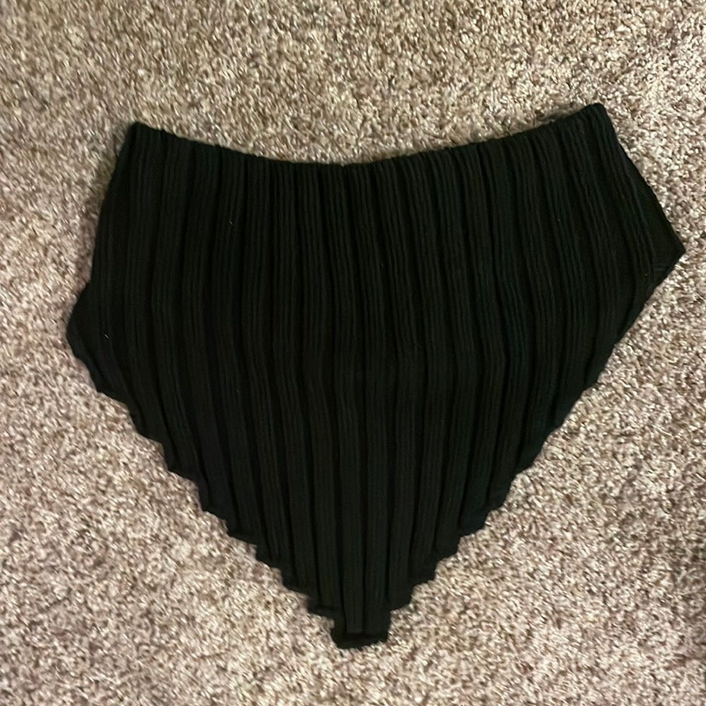 KNIT BANDEAU TOP